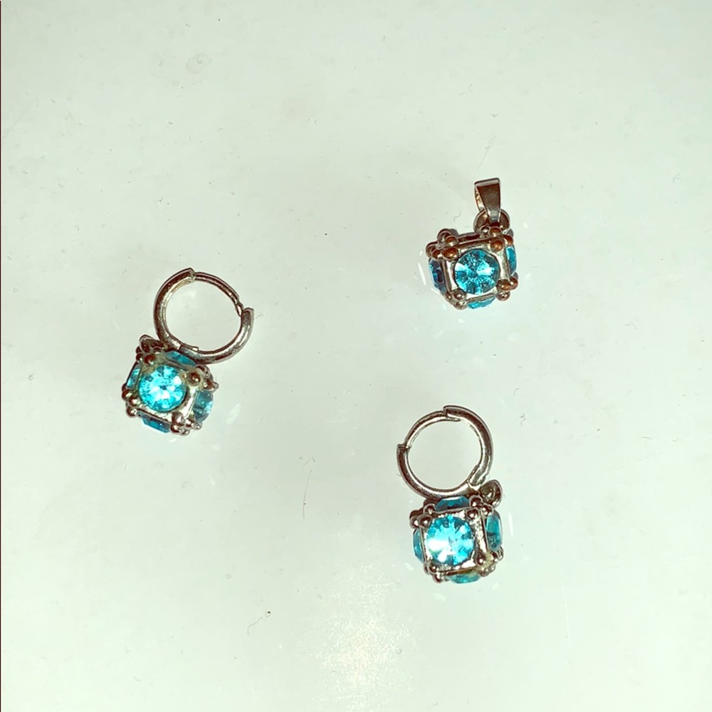 Earring and necklace